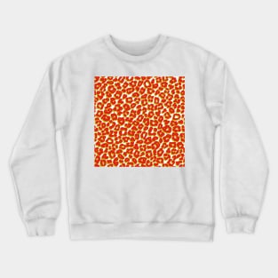 Animal Skin with African Color Style Crewneck Sweatshirt